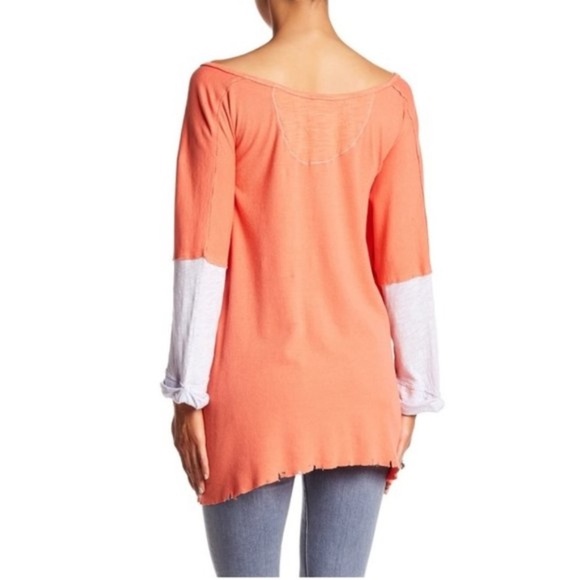 Free People We the Free Star Henley Top - Picture 2 of 7